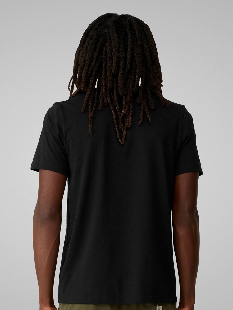 All + Every Black Mens 100% Cotton Guinness Stout Label Logo T-Shirt - Image 2 of 4