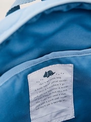 My 1st Years Personalised Blue Quilted Medium Backpack - Image 5 of 6