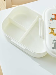 My 1st Years Personalised Safari Design White Lunchbox - Image 2 of 3