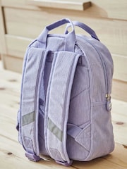My 1st Years Personalised Lilac Cord Mini Backpack - Image 3 of 4
