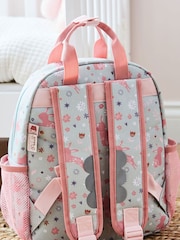My 1st Years Personalised Sage Bunny Print Medium Grab Handle Backpack - Image 4 of 5