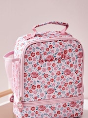My 1st Years Personalised Floral Design Lunch Bag with Compartment - Image 1 of 5