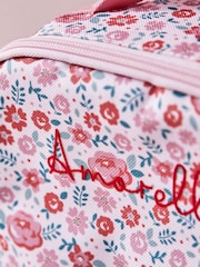 My 1st Years Personalised Floral Design Lunch Bag with Compartment - Image 2 of 5