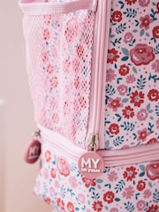My 1st Years Personalised Floral Design Lunch Bag with Compartment - Image 3 of 5