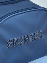 My 1st Years Personalised Large Blue Varsity Backpack - Image 2 of 6