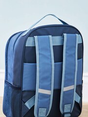 My 1st Years Personalised Large Blue Varsity Backpack - Image 5 of 6