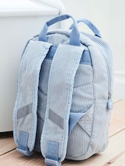 My 1st Years Personalised Blue Cord Mini Backpack - Image 3 of 5