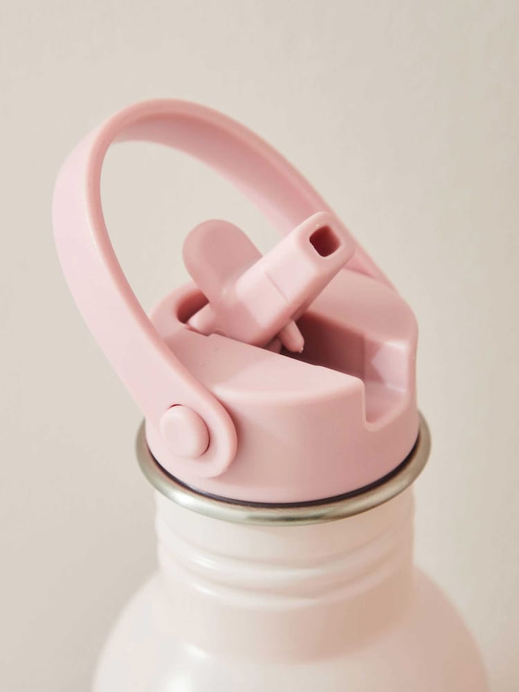 Personalised Pink Safari Water Bottle - Image 2 of 3