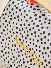 My 1st Years Personalised Black and White Polka Dot Print Lunch Bag - Image 2 of 5