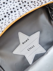 My 1st Years Personalised Black and White Polka Dot Print Lunch Bag - Image 4 of 5