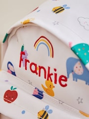 My 1st Years Personalised Colourful Print Classic Mini Backpack - Image 2 of 6