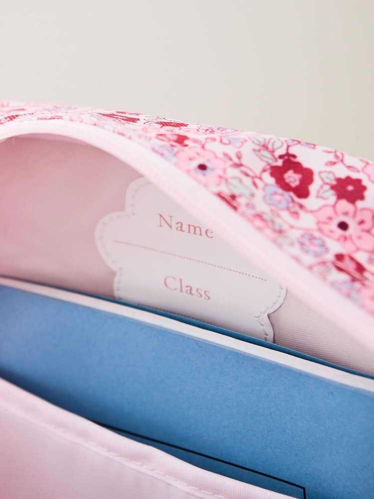 Buy My 1st Years Personalised Pink Floral Medium Backpack With