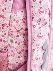 My 1st Years Personalised Pink Bunny Medium Backpack - Image 4 of 5