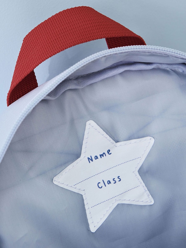 My 1st Years Personalised Grey Rocket Mini Backpack - Image 2 of 5