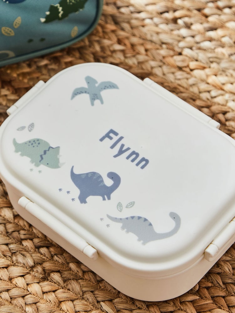 My 1st Years Personalised Dinosaur Design Lunch Box - Image 1 of 3