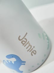 My 1st Years Personalised Grey Dinosaur Print Water Bottle - Image 5 of 5