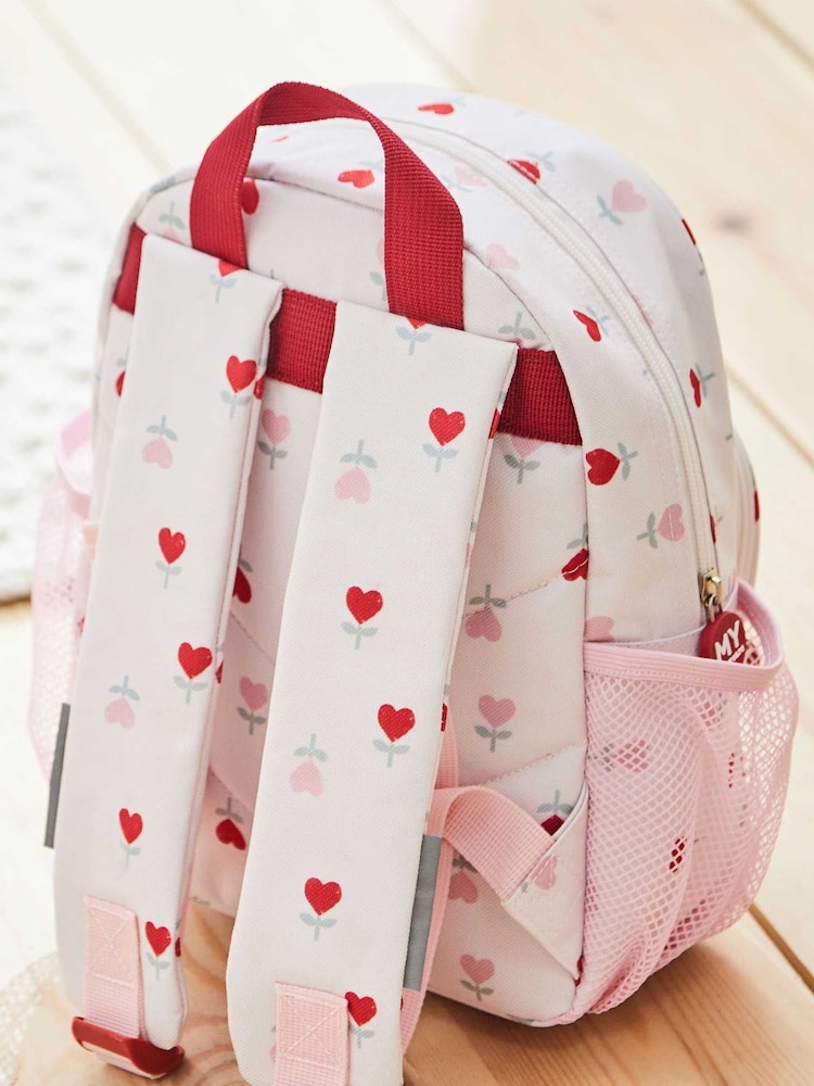 My 1st Years Personalised Heart Print Mini Backpack - Image 2 of 5