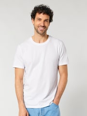 All + Every White Mens 100% Cotton Sprite Retro 90s Beach Obey Your Thirst T-Shirt - Image 2 of 5