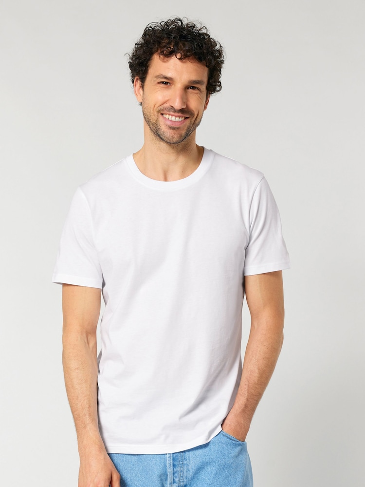All + Every White Mens 100% Cotton Sprite Retro 90s Beach Obey Your Thirst T-Shirt - Image 2 of 5