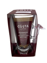Costa Costa Gingerbread Hot Chocolate Glass - Image 3 of 3