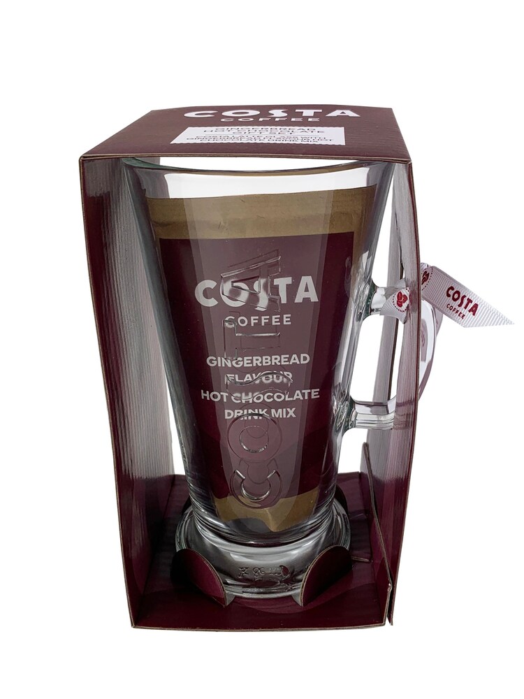 Costa Costa Gingerbread Hot Chocolate Glass - Image 3 of 3
