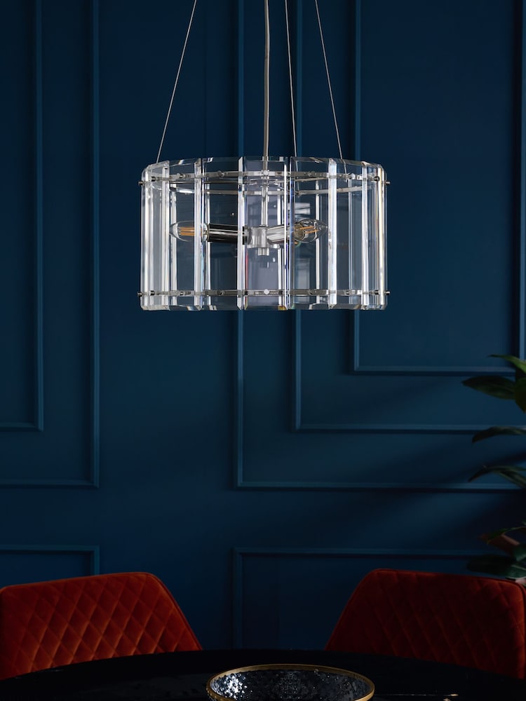 Chrome Tatton 3 Light Chandelier Light - Image 2 of 6