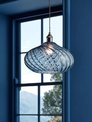 Navy Blue Freya Light Large Shade - Image 1 of 5