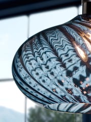 Navy Blue Freya Light Large Shade - Image 3 of 5