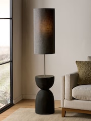Black Hera Totem Floor Lamp - Image 1 of 6