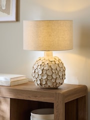 White Aegean Large Table Lamp - Image 1 of 4
