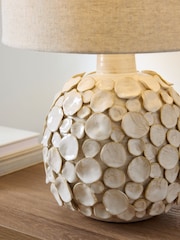 White Aegean Large Table Lamp - Image 3 of 4
