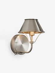 Brushed Chrome Hector Rechargeable Wireless Wall Light - Image 5 of 7