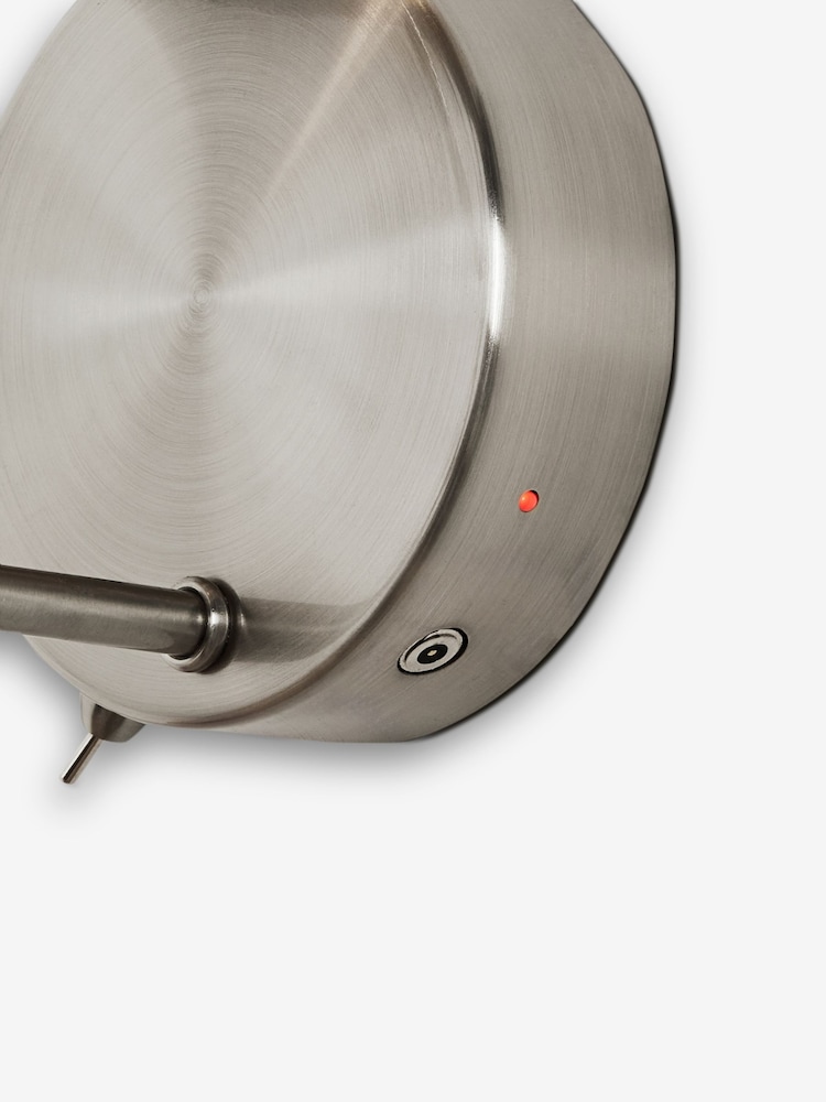 Brushed Chrome Hector Rechargeable Wireless Wall Light - Image 7 of 7