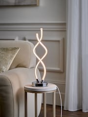 Chrome Mika LED Table Lamp - Image 1 of 5