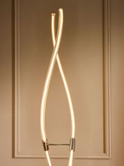 Chrome Mika LED Floor Lamp - Image 5 of 6