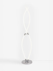 Chrome Mika LED Floor Lamp - Image 6 of 6