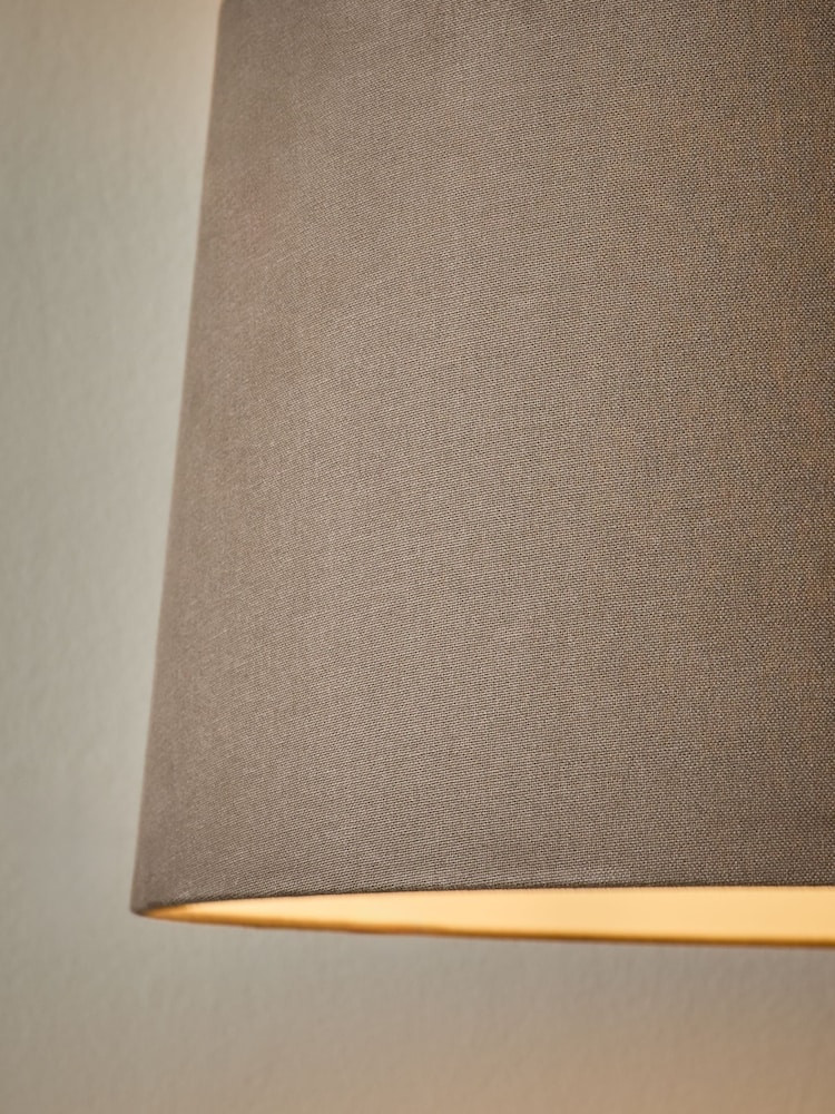 Mid Natural Lamp Shade Ceiling Light - Image 3 of 4