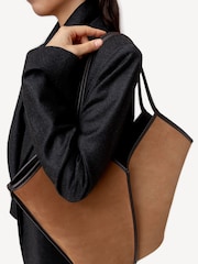 Hereu Studio Brown Calella Distressed Leather Tote - Image 2 of 6