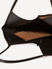 Hereu Studio Brown Calella Distressed Leather Tote - Image 5 of 6