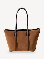 Hereu Studio Brown Forna Suede Tote - Image 1 of 5