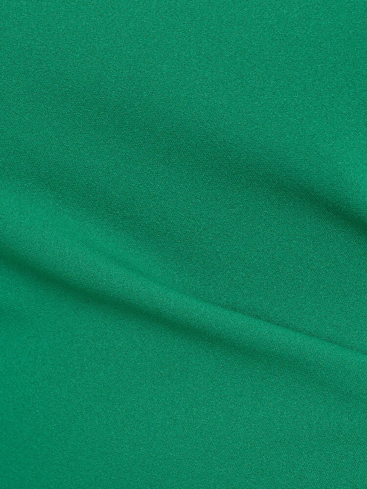 Adrianna Papell Green Stretch Crepe Dress - Image 7 of 7