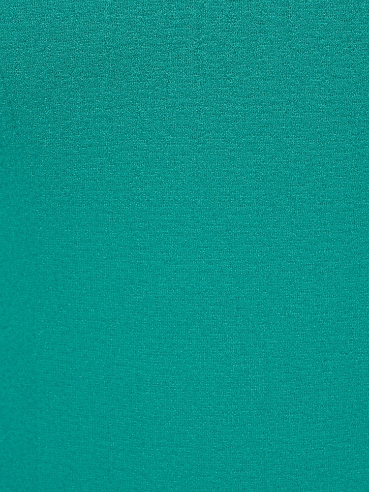 Adrianna Papell Green Crepe Midi Dress - Image 7 of 7