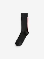 Black Striped Signature Bamboo Socks 4 Pack - Image 5 of 7