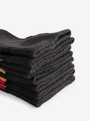 Black Striped Signature Bamboo Socks 4 Pack - Image 7 of 7