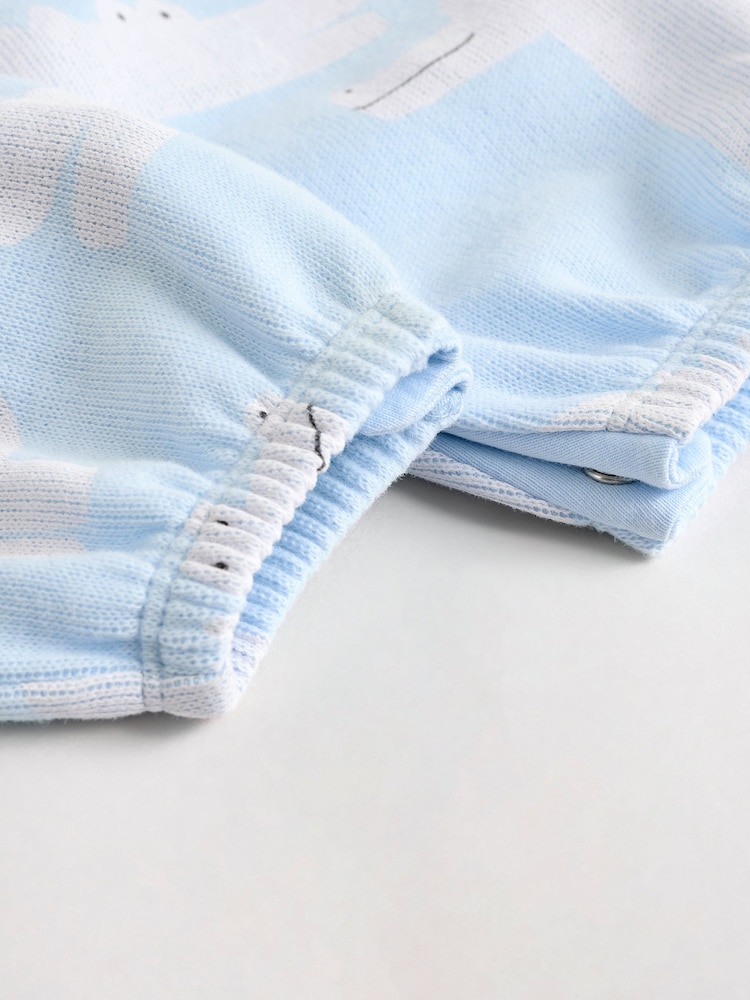 Blue Crocodile Jersey Baby Dungarees And Bodysuit Set (0mths-2yrs) - Image 10 of 11