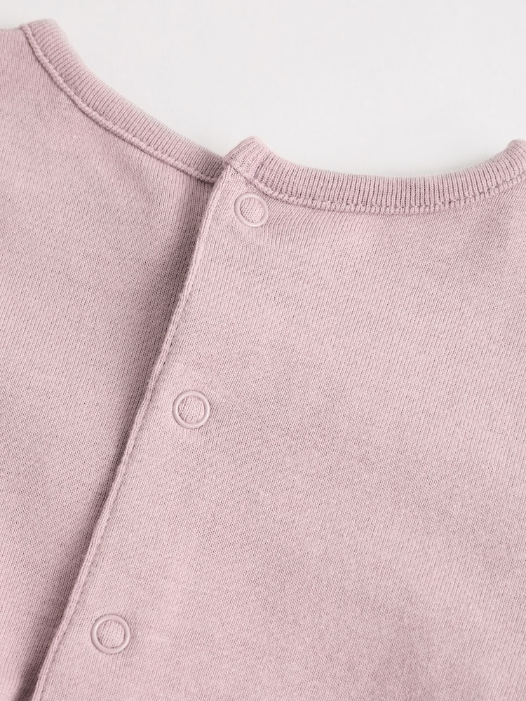 Gris antracita - Conjunto de peto y bodi tejido de algodón 100 % para bebé (0 meses - 2 años) - Imagen 14 de 14