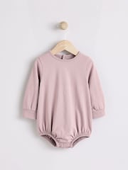 Gris antracita - Conjunto de peto y bodi tejido de algodón 100 % para bebé (0 meses - 2 años) - Imagen 3 de 14