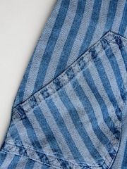 Stripe Baby Denim Dungarees and Bodysuit Set (0mths-2yrs) - Image 9 of 10