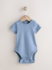 Azul náutico - Jersey 100% Cotton Dungaree and Bodysuit Baby Set (0mths-2yrs) - Imagen 2 de 9
