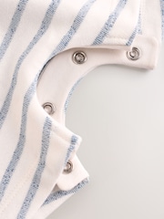 Azul náutico - Jersey 100% Cotton Dungaree and Bodysuit Baby Set (0mths-2yrs) - Imagen 7 de 9